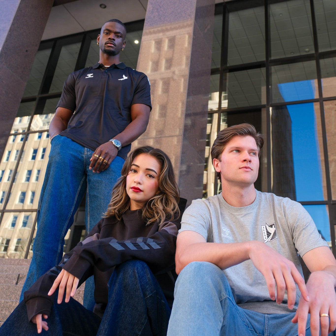 Hummel Youth Crest T-Shirt