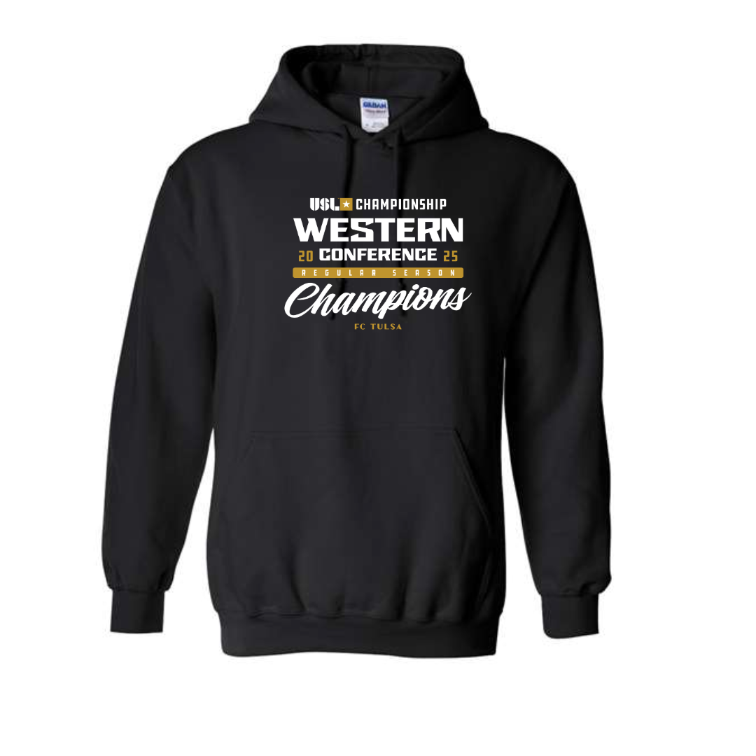FC Tulsa Western Conference Regular Season Champions Hoodie