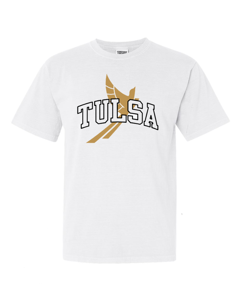 Adult White Tulsa Scissortail T-Shirt