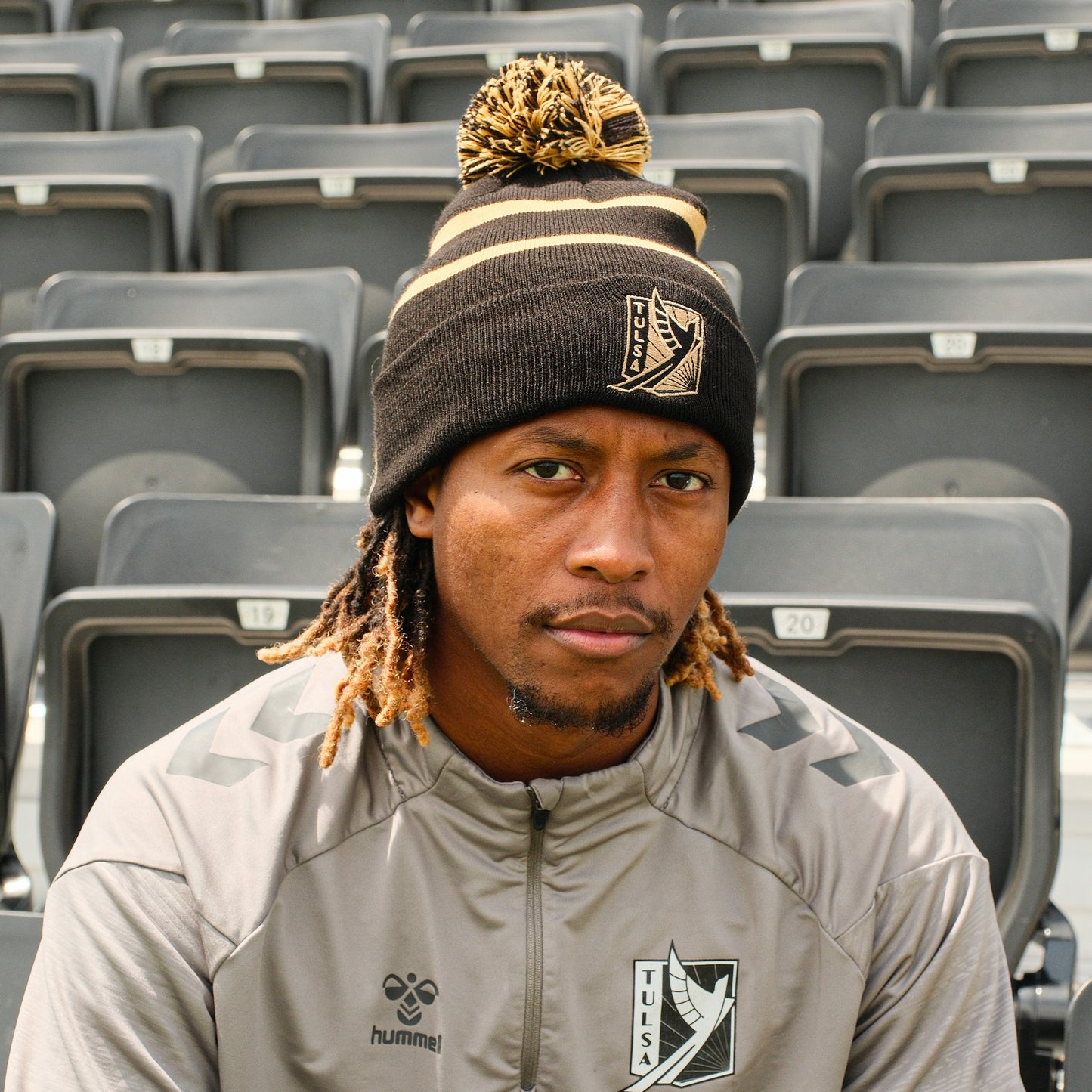 FC Tulsa Global Scarves Stay Gold Beanie