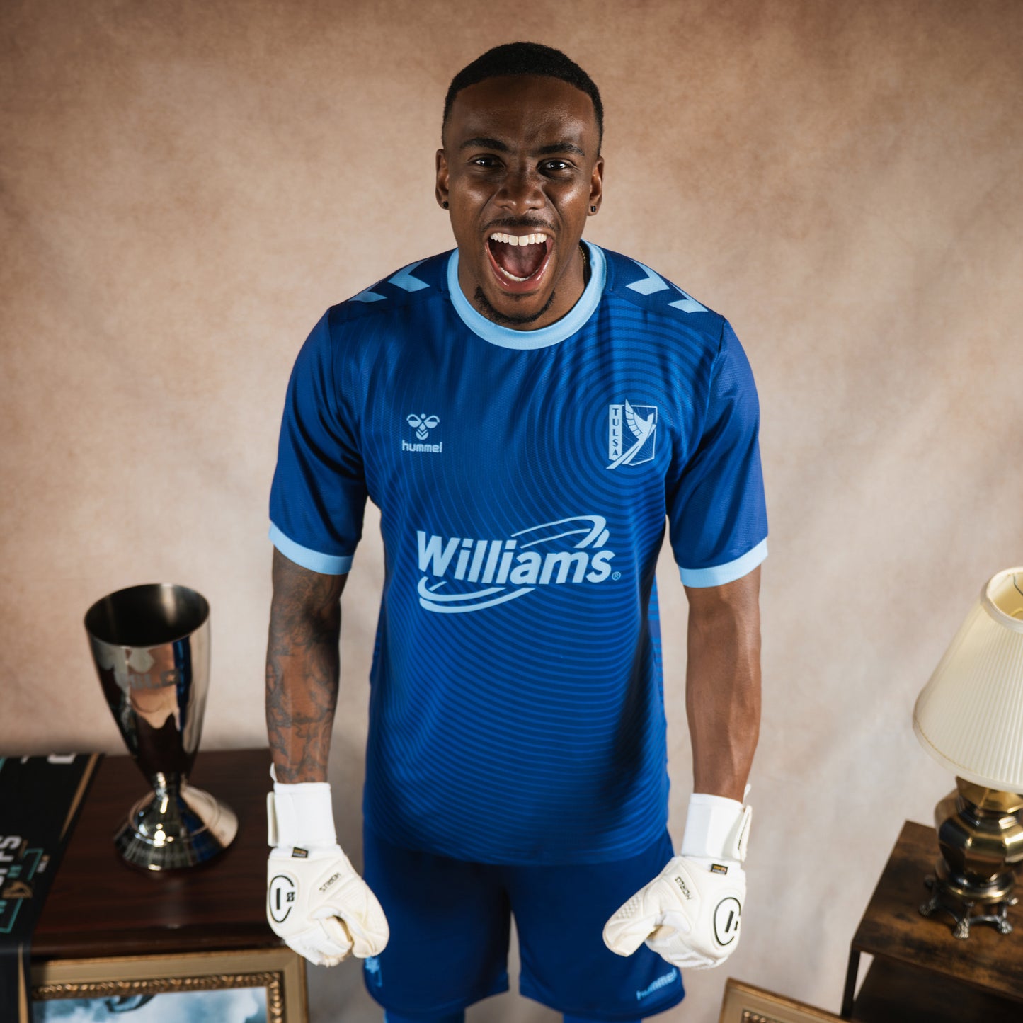 2026 Blue Goalkeeper Kit - Adult