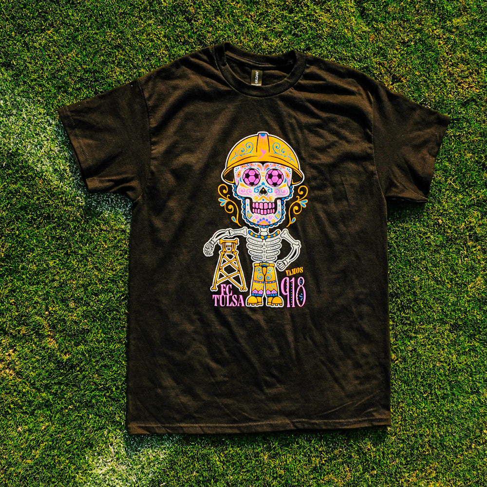 FC Tulsa x Mythic Press Calavera 918 Tee