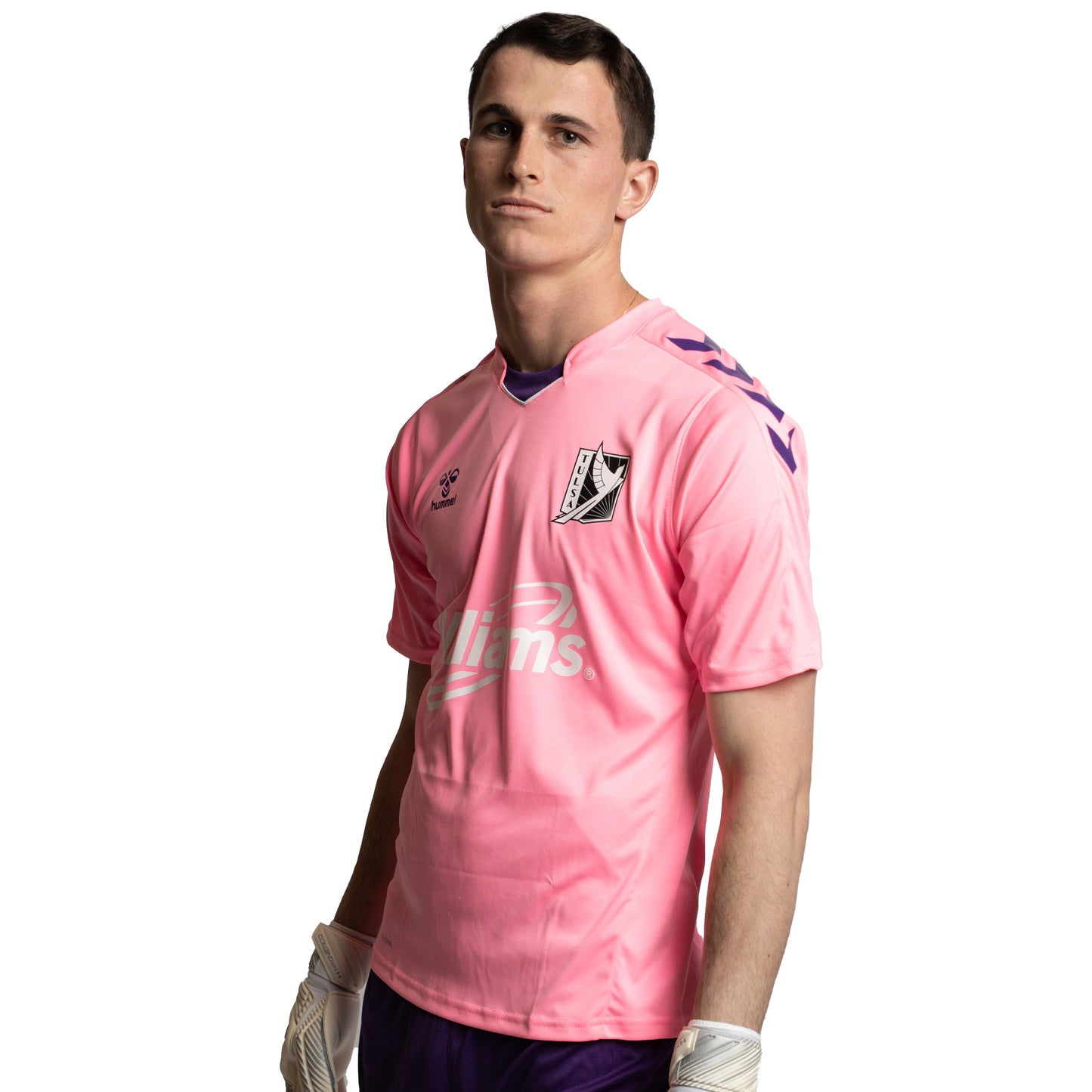 FC Tulsa Pink Goalkeeper Authentic Kit Youth
