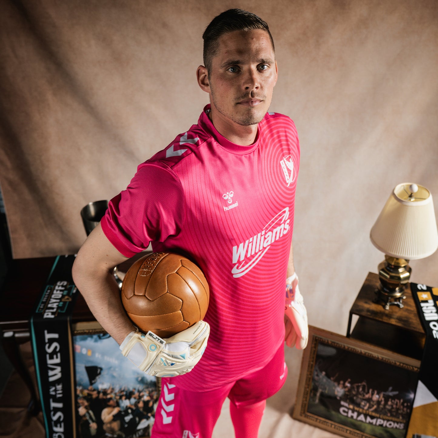 2026 Pink Goalkeeper Kit - Adult