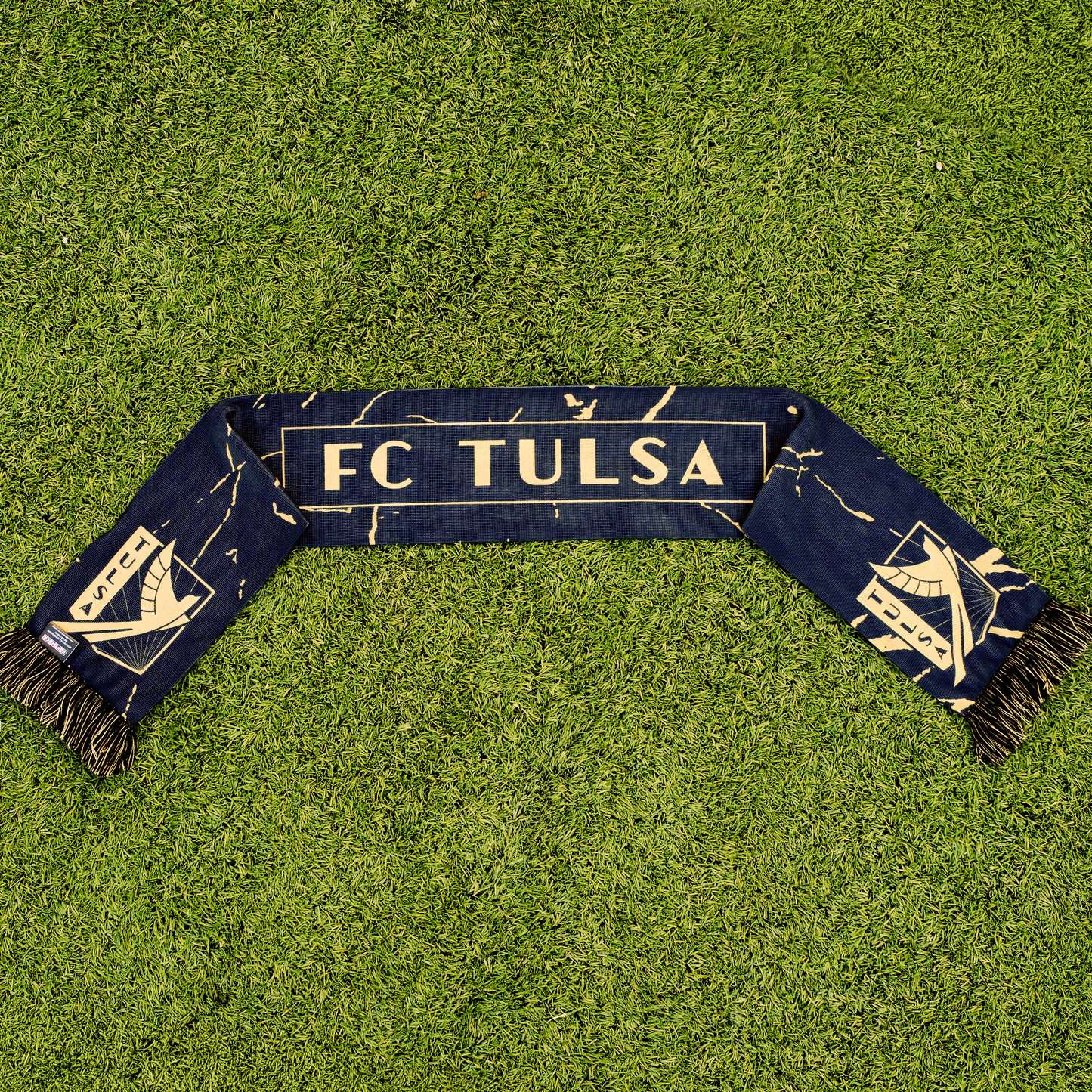 FC Tulsa Ruffneck Stay Gold Scarf