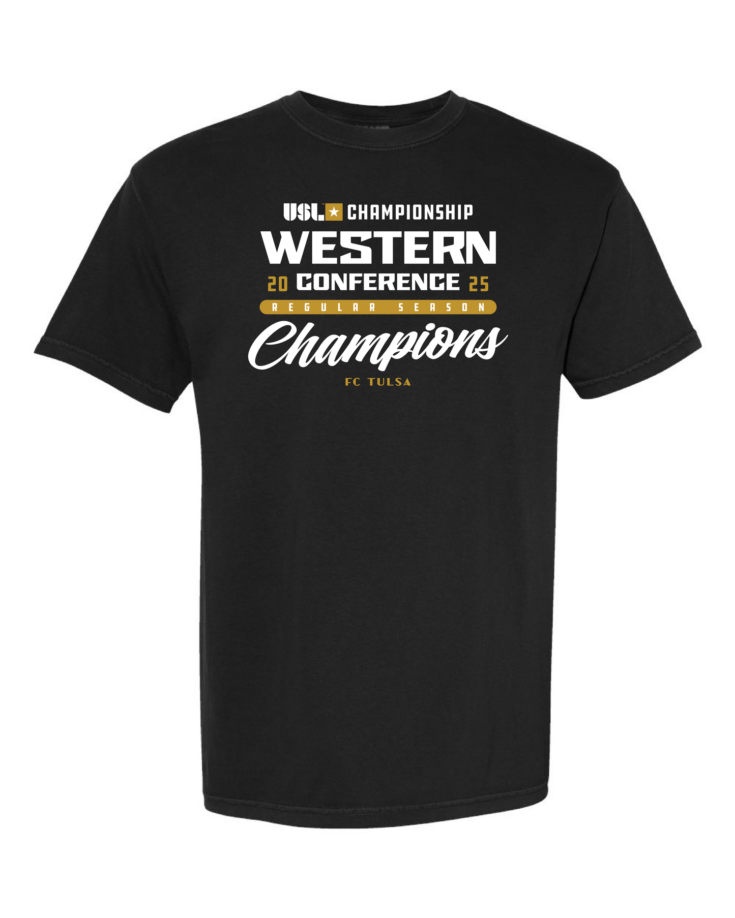 FC Tulsa Western Conference Regular Season Champions T-Shirt