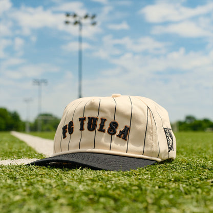 FC Tulsa x No Rivals Pinstripe Hat - Black