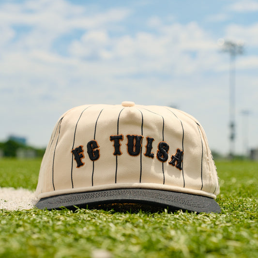 FC Tulsa x No Rivals Pinstripe Hat - Black