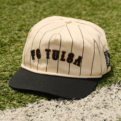 FC Tulsa x No Rivals Pinstripe Hat - Black