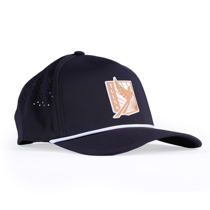 Gold Crest X Branded Bills Performance Hat Black