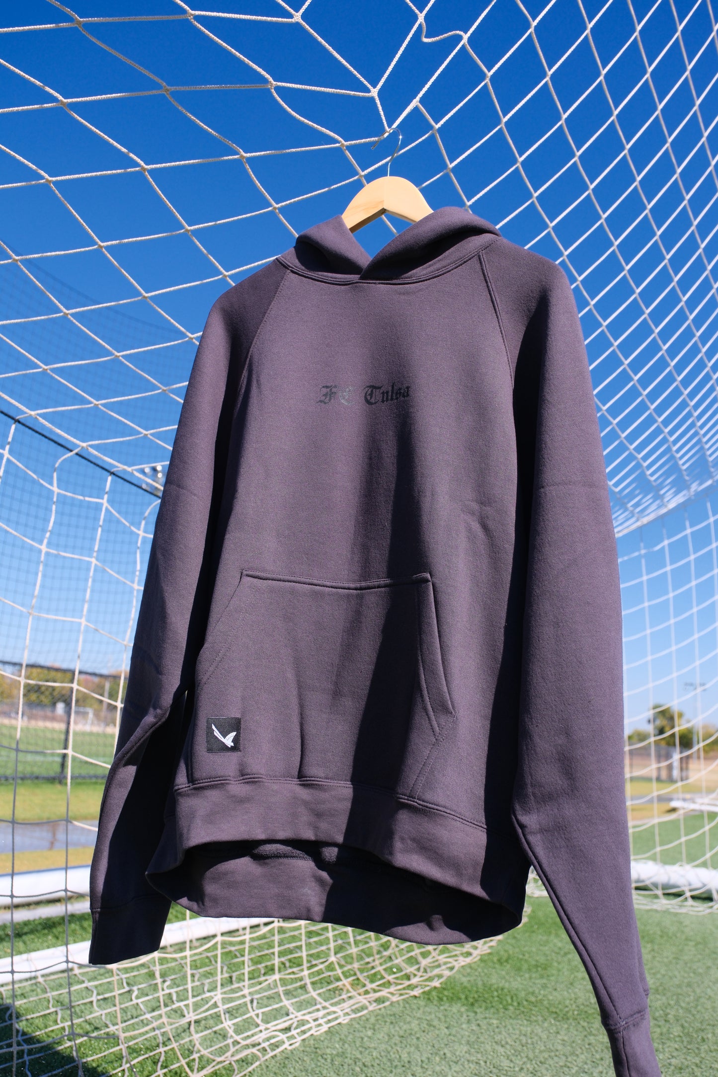 Old English FC Tulsa Oversized Hoodie- Damage FINAL SALE