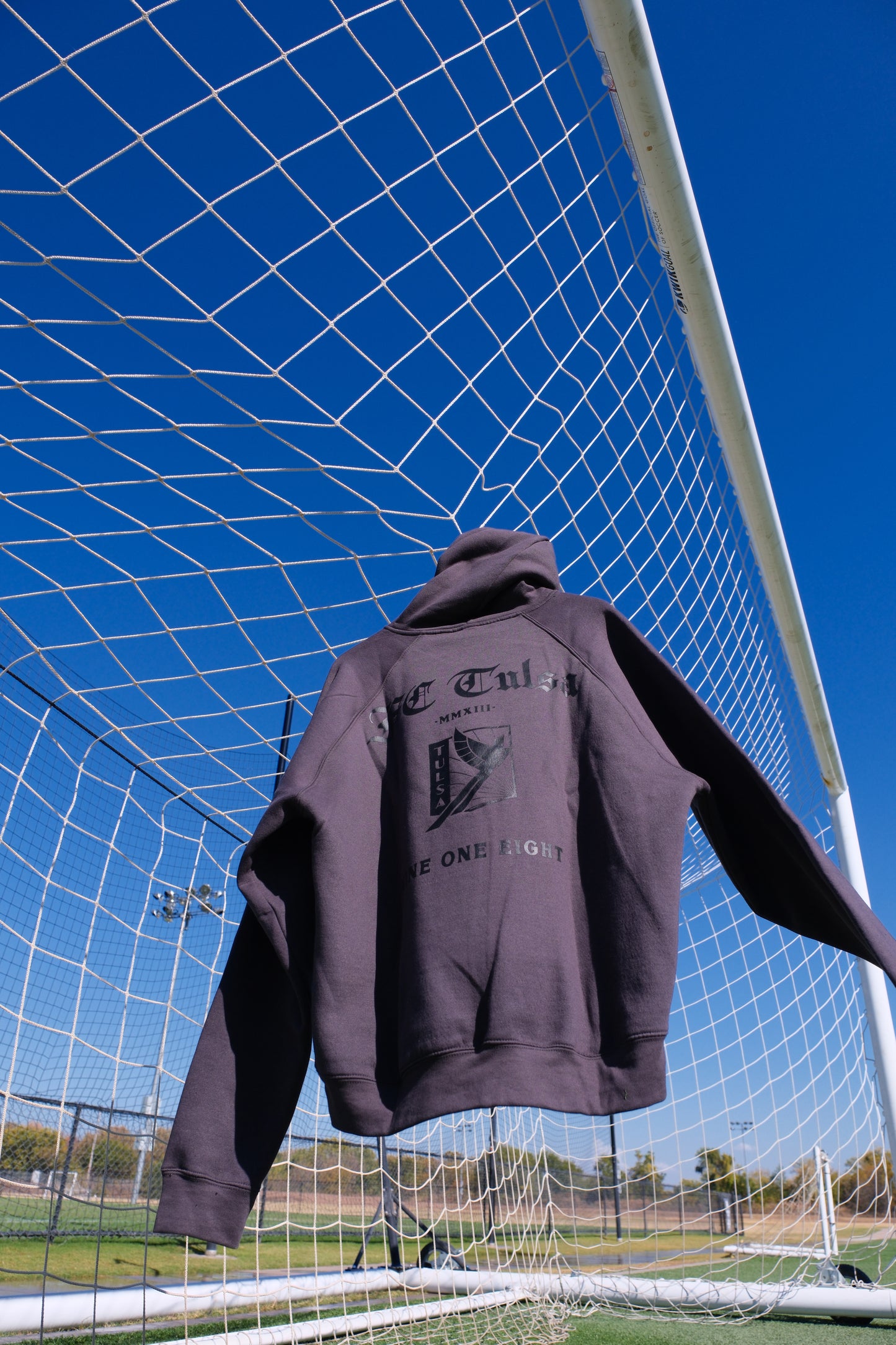 Old English FC Tulsa Oversized Hoodie- Damage FINAL SALE