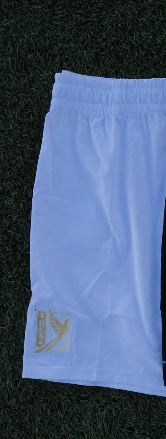 White Game Shorts