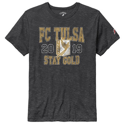 FC Tulsa L2 Athletically Inclined Tee - Varsity Slate