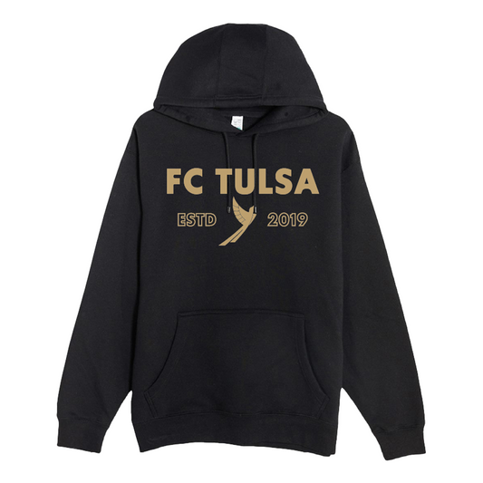 FC Tulsa x Mythic Press Adult Heritage Hoodie - Black