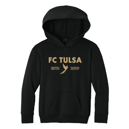 FC Tulsa x Mythic Press Youth Heritage Hoodie - Black