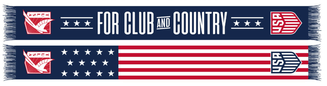 FC Tulsa x USMNT Ruffneck USA Scarf