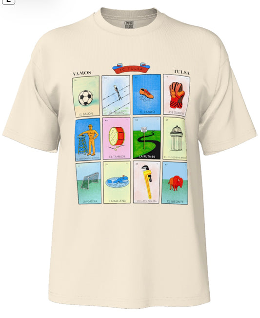 FC Tulsa x Mythic Press Loteria Tee