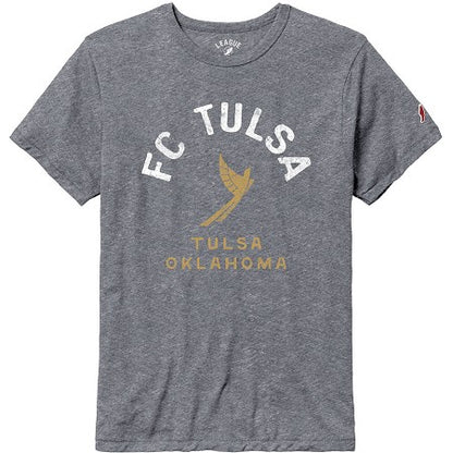 FC Tulsa L2 Old School Spirit Tee - Fall Heather