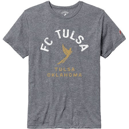 FC Tulsa L2 Old School Spirit Tee - Fall Heather