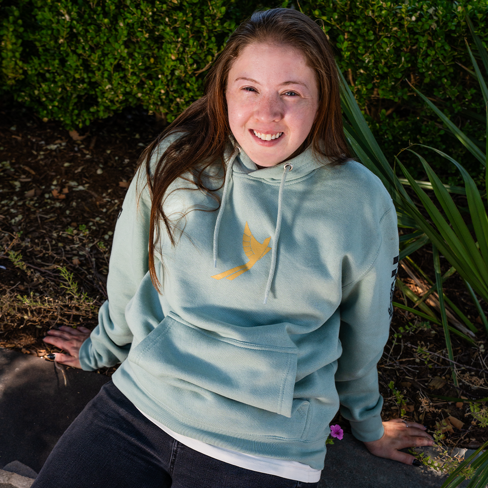 FC Tulsa x Mythic Press Adult Stay Gold Hoodie - Seafoam