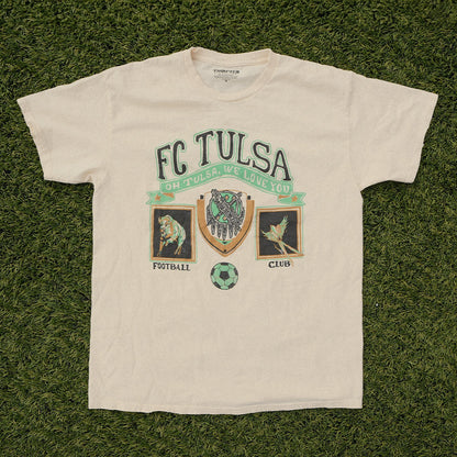 FC Tulsa x LivyLu Patch Thrifted Tee