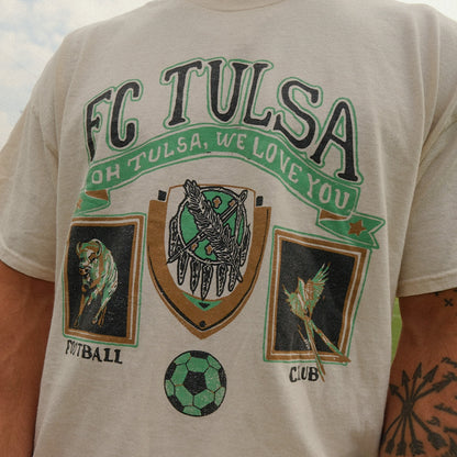 FC Tulsa x LivyLu Patch Thrifted Tee