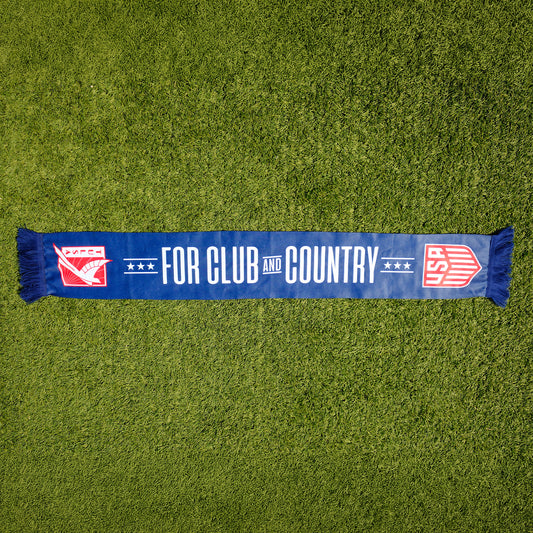 FC Tulsa x USMNT Ruffneck USA Scarf