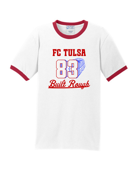 FC Tulsa Playoff Ringer Adult T-Shirt
