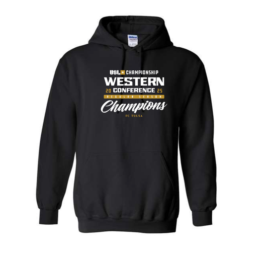 FC Tulsa Western Conference Regular Season Champions Hoodie