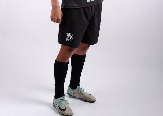 Black Game Shorts