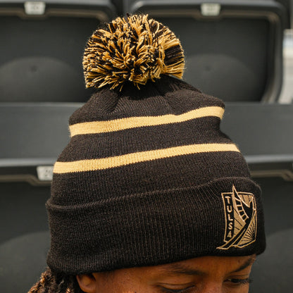 FC Tulsa Global Scarves Stay Gold Beanie