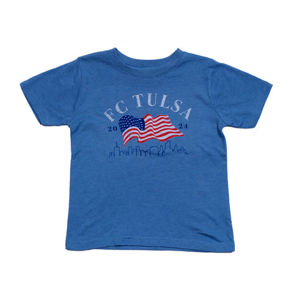 FC Tulsa Flag Toddler Tshirt