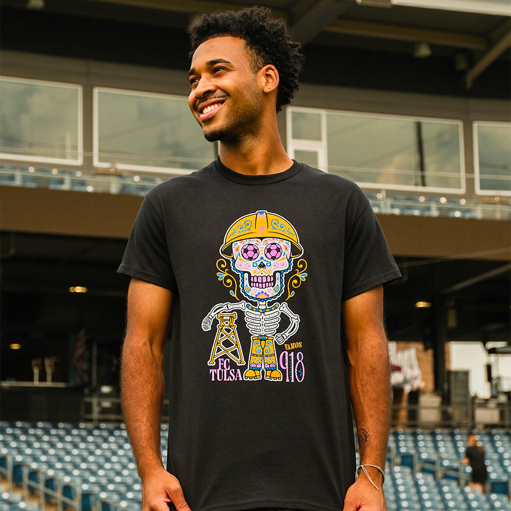 FC Tulsa x Mythic Press Calavera 918 Tee