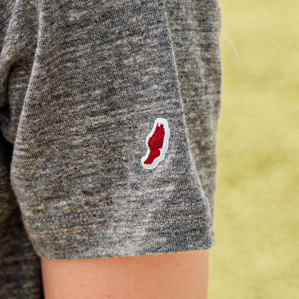 FC Tulsa L2 Youth Fieldside Tee - Fall Heather