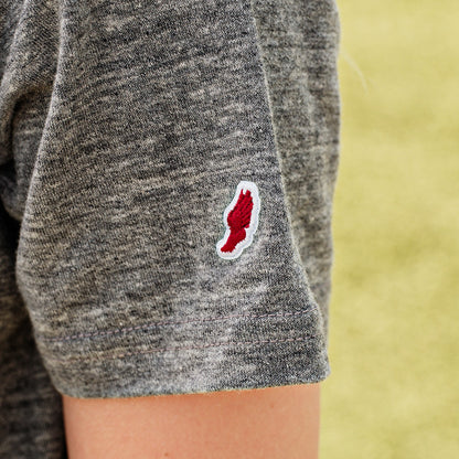 FC Tulsa L2 Youth Fieldside Tee - Fall Heather