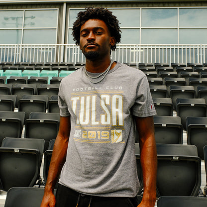 FC Tulsa L2 Goalkeeper Tee - Fall Heather