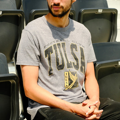 FC Tulsa L2 Vintage Division Tee - Fall Heather