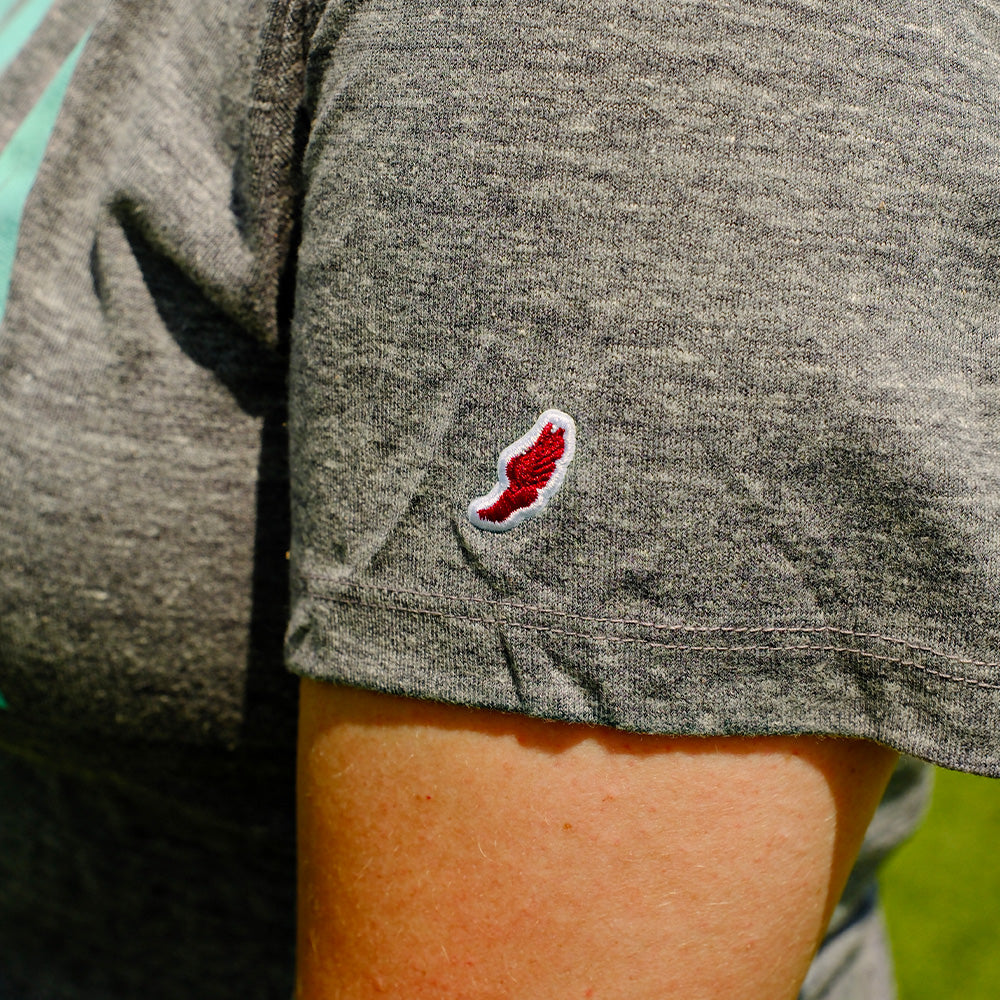 FC Tulsa L2 Ladies Heritage Stack Tee - Fall Heather