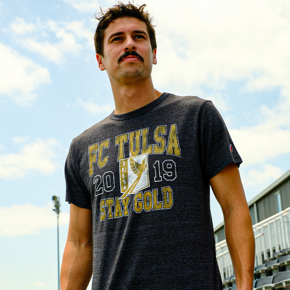 FC Tulsa L2 Athletically Inclined Tee - Varsity Slate