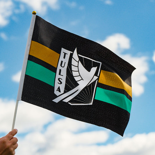 FC Tulsa Patina Stadium Hand Flag