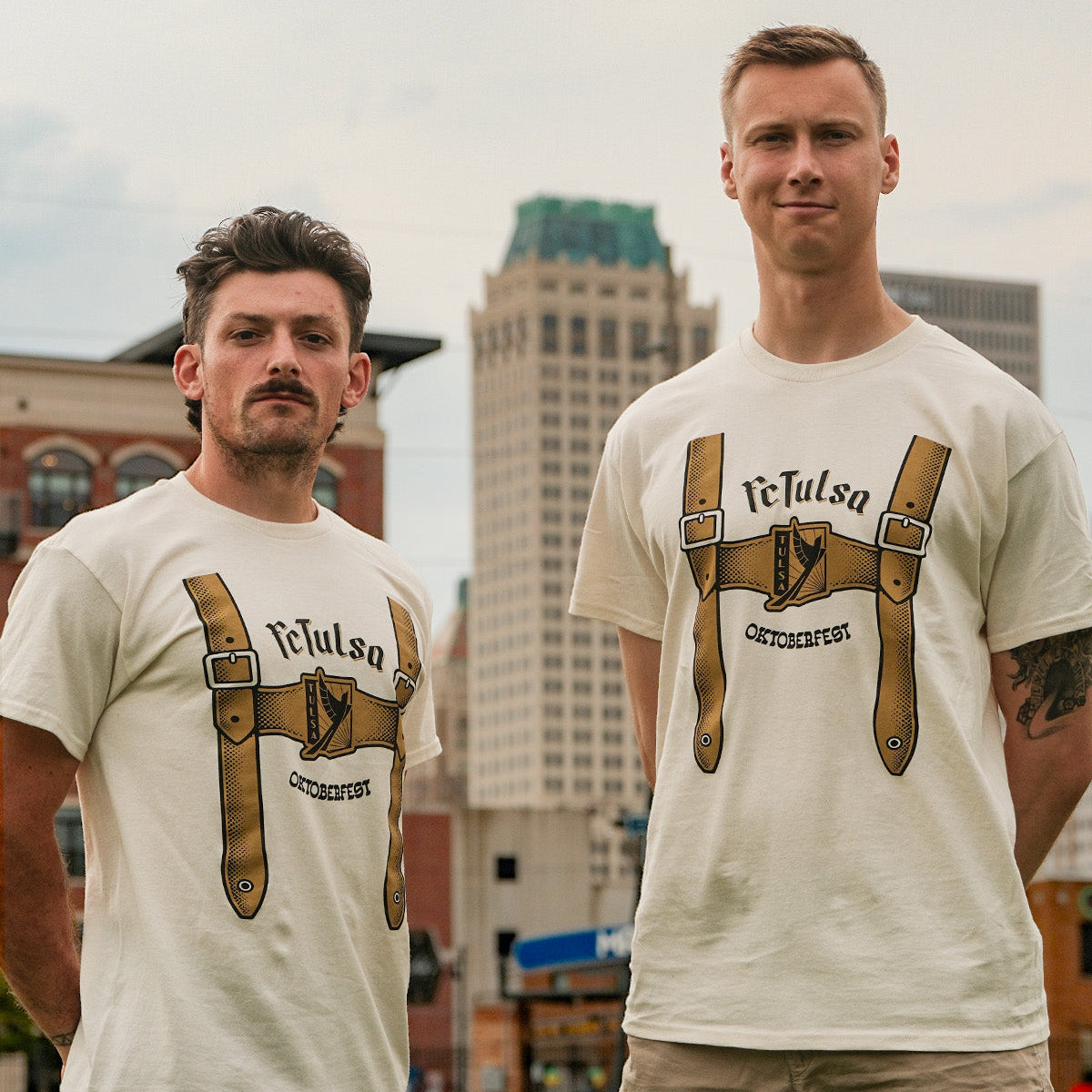 FC Tulsa x Mythic Press Lederhosen Tee