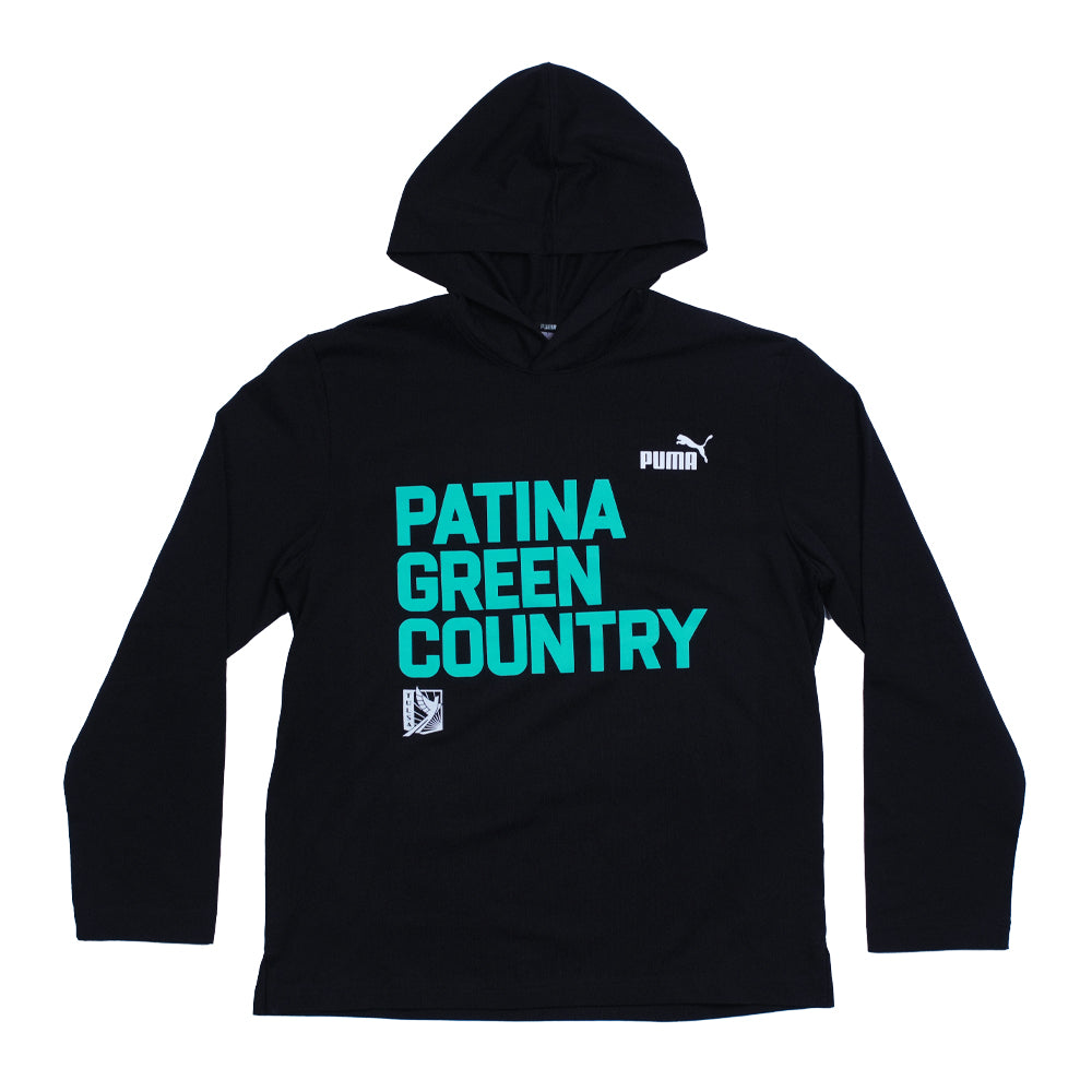 Puma Patina Green Country Hooded Top