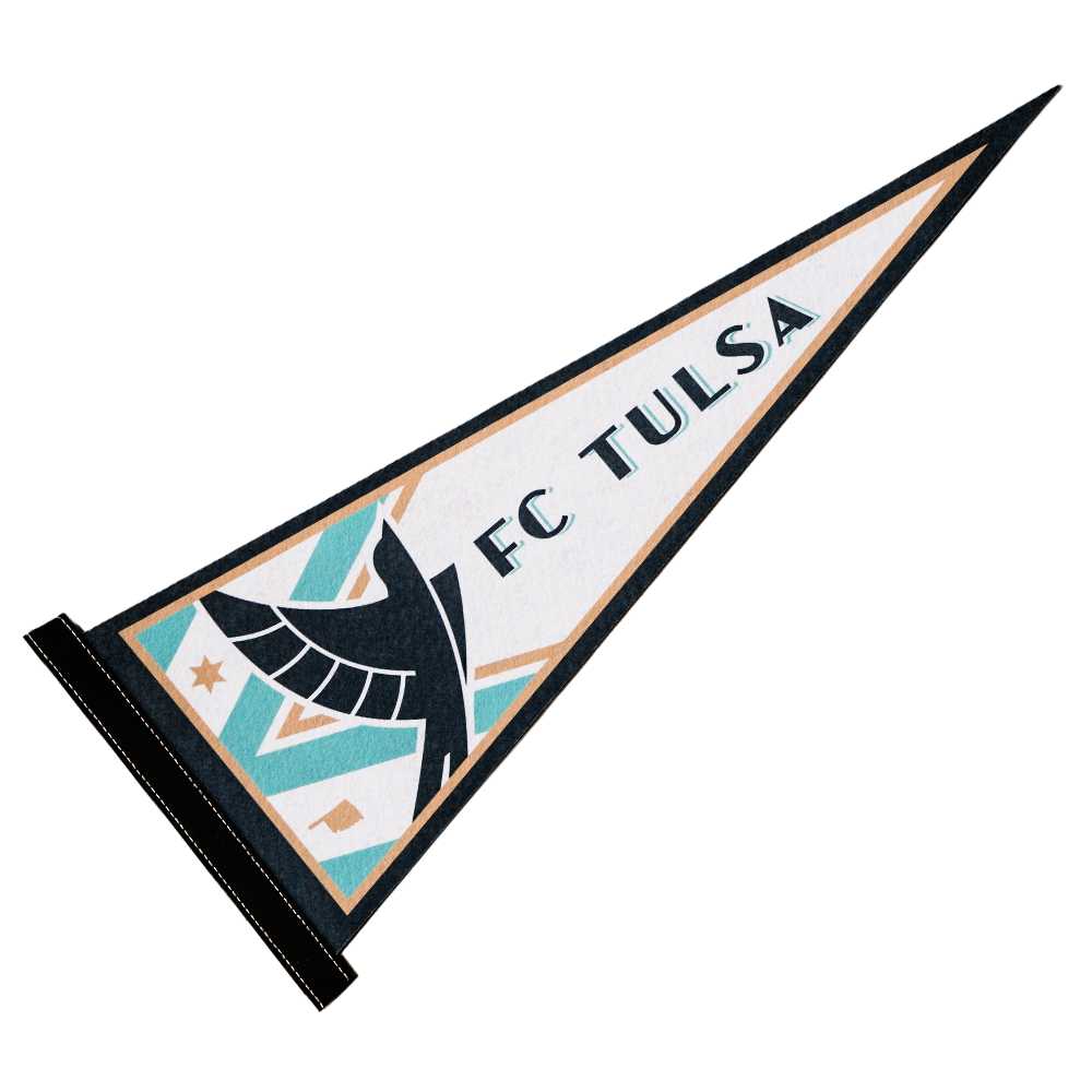 FC Tulsa Team Pennant