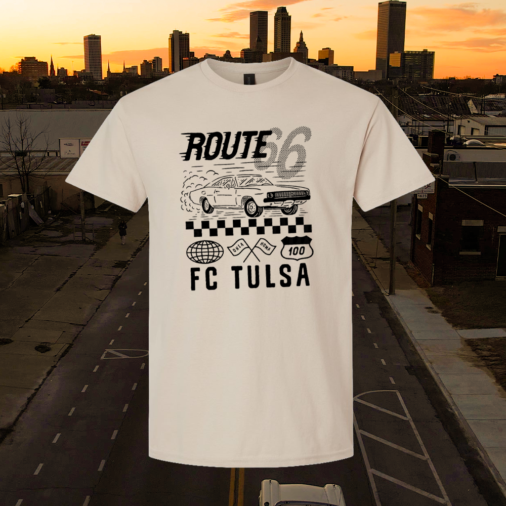 FC Tulsa x Mythic Press Route 66 Tee