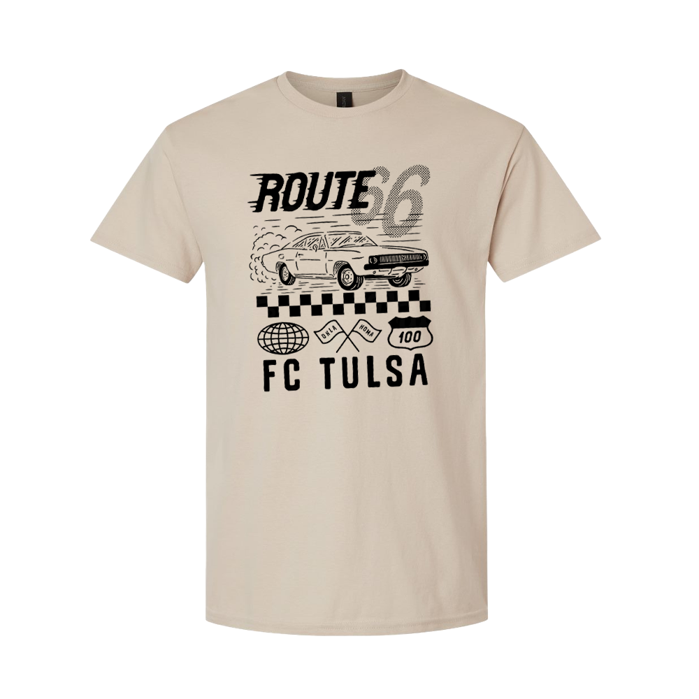 FC Tulsa Route 66 Shirt + 6/6 Midfield Terrace Ticket Bundle