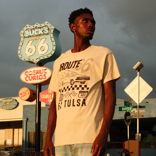 FC Tulsa x Mythic Press Route 66 Tee