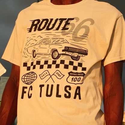 FC Tulsa x Mythic Press Route 66 Tee
