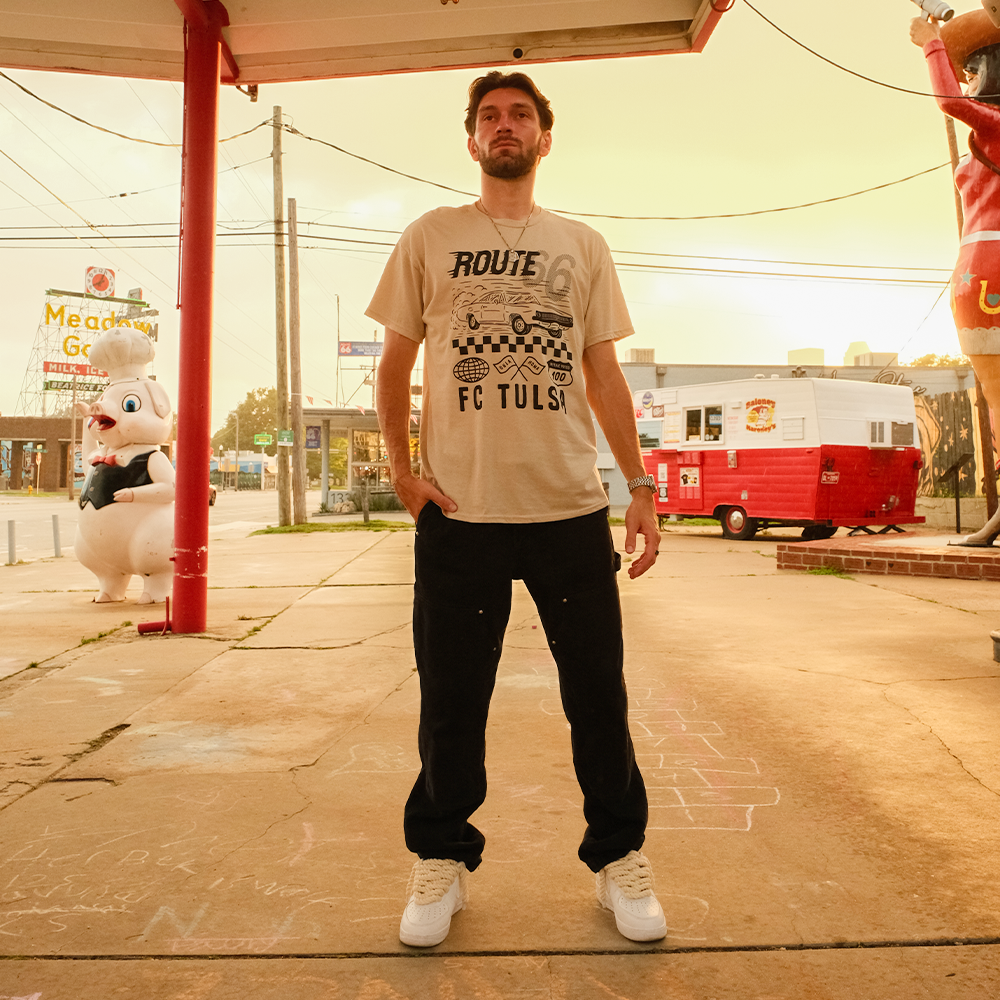 FC Tulsa x Mythic Press Route 66 Tee