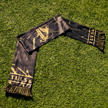 FC Tulsa Ruffneck Stay Gold Scarf